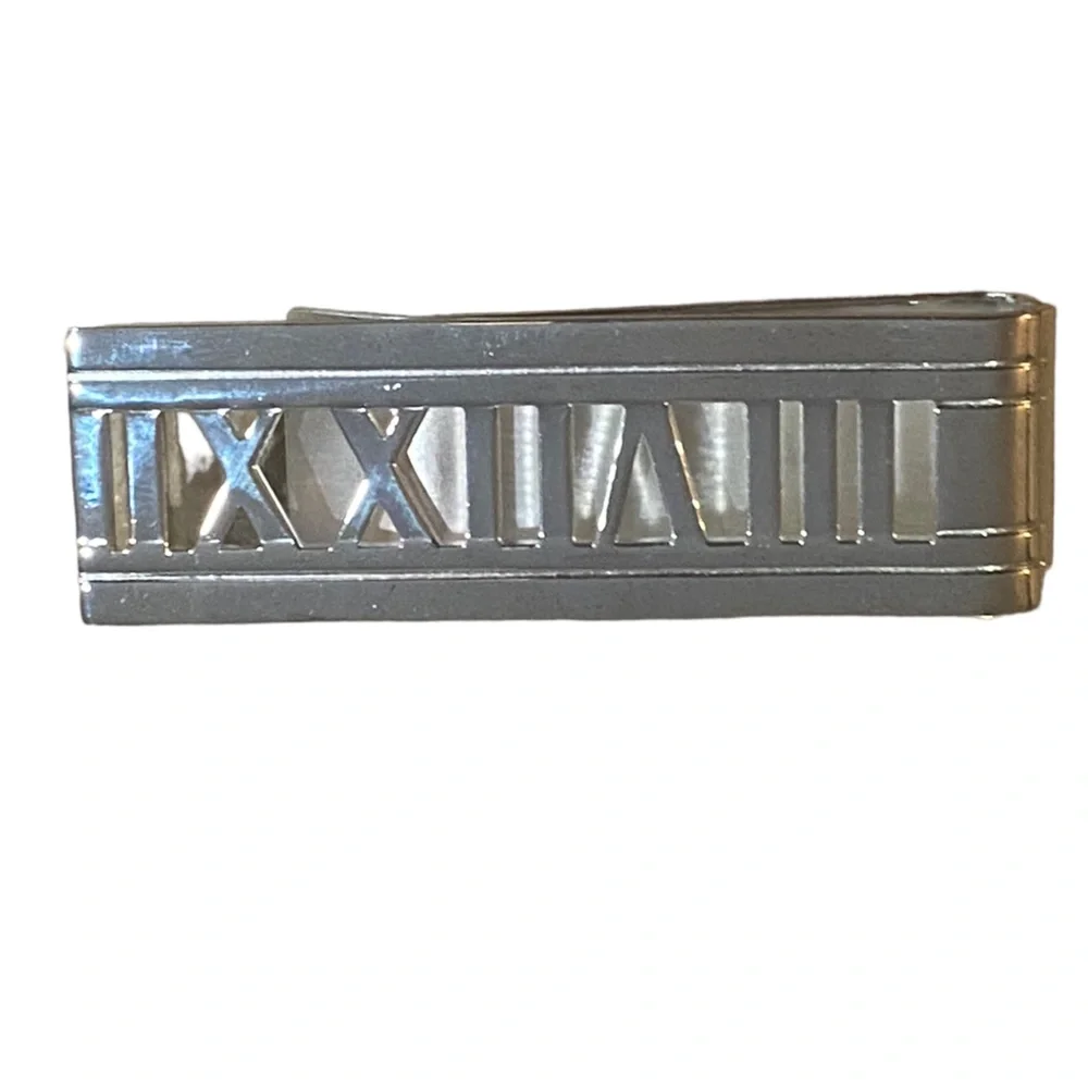 Tiffany & Co. Vintage Atlas 2004 Sterling Silver Money Clip